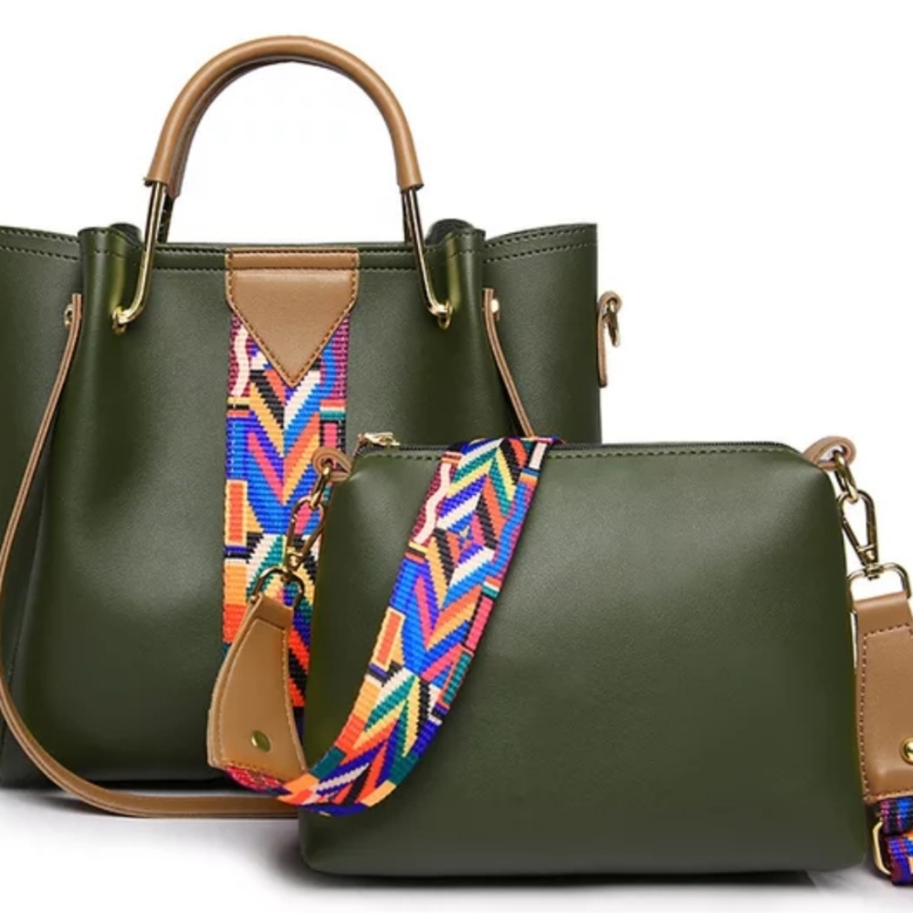 Handbag and crossbody set